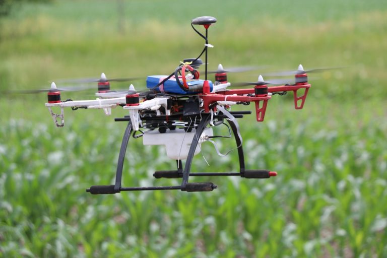 drone flying