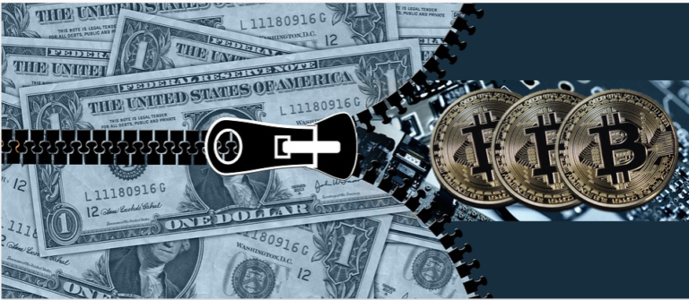 bitcon and dollar